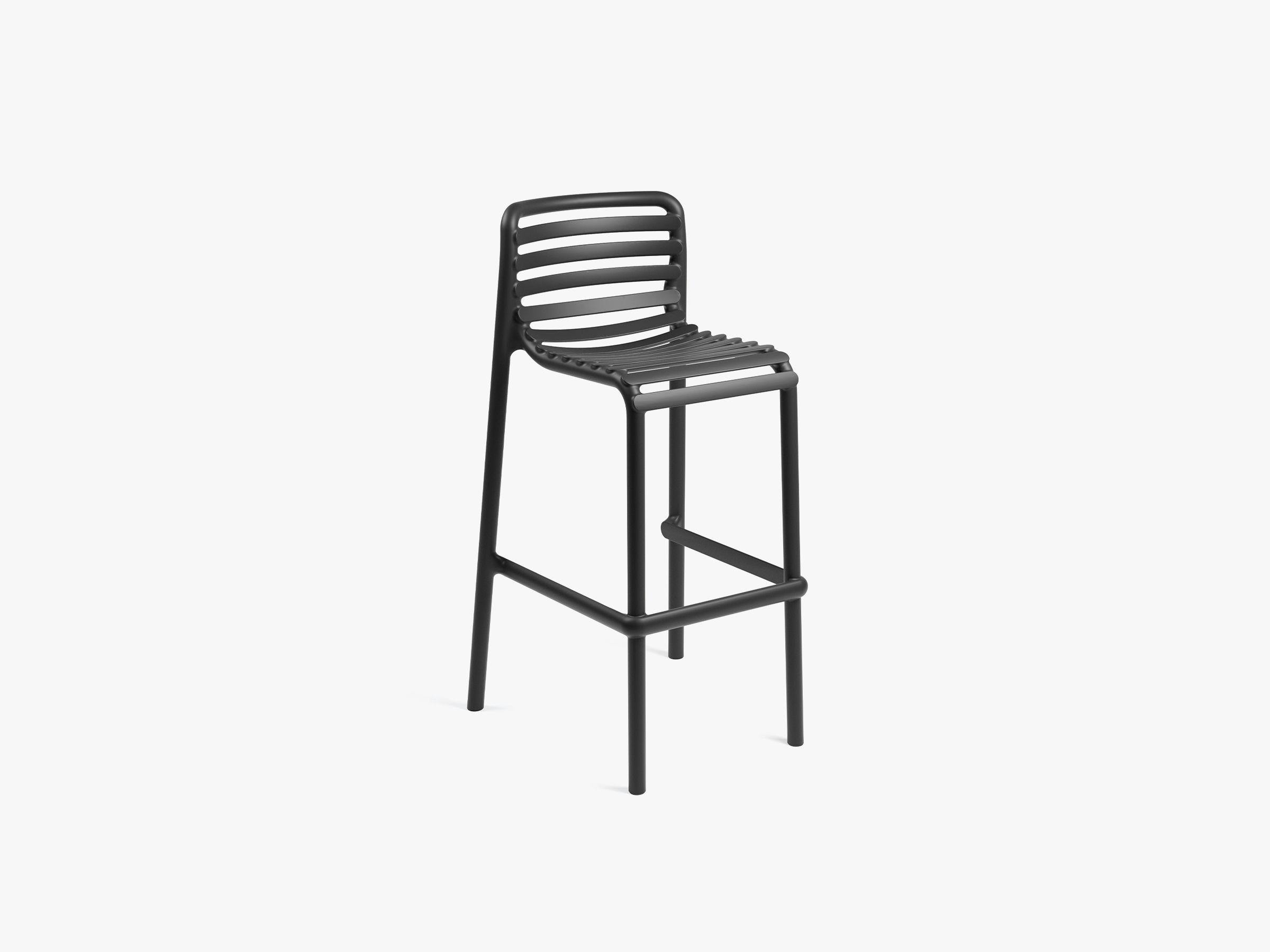 Euro Form Doga Stackable Barstool - Anthracite