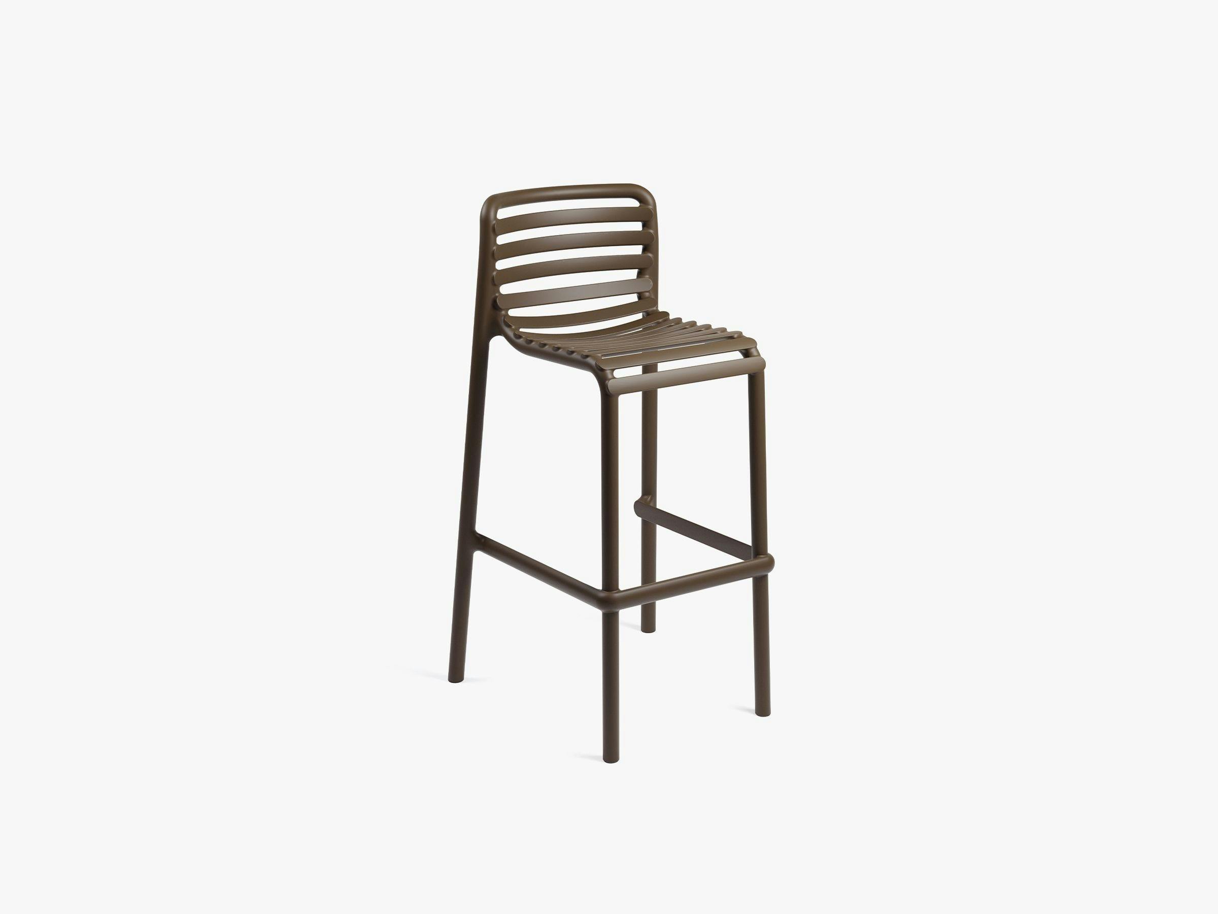 Euro Form Doga Stackable Barstool - Tobacco