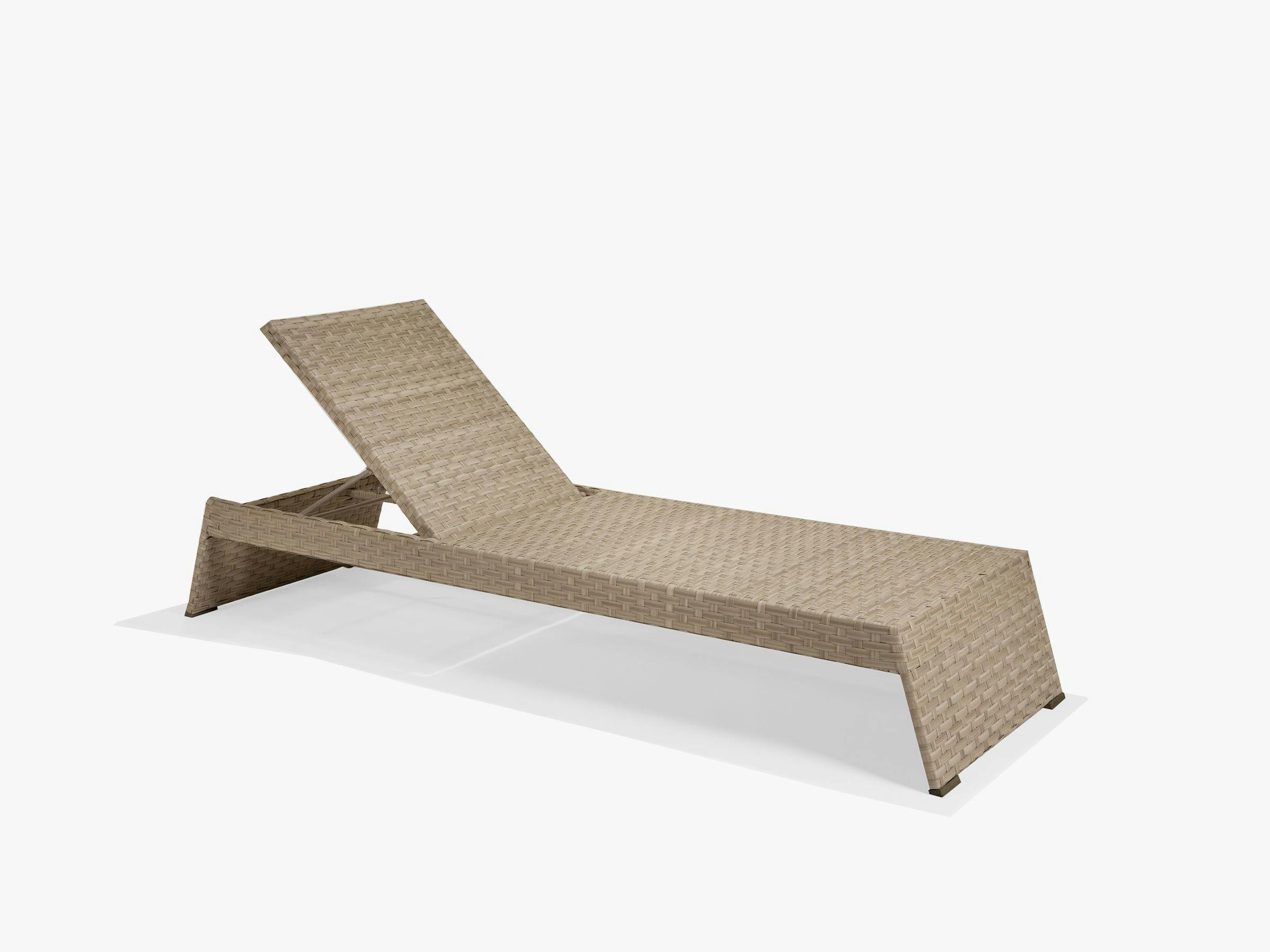 Nexus Chaise Lounge - Driftwood Weave
