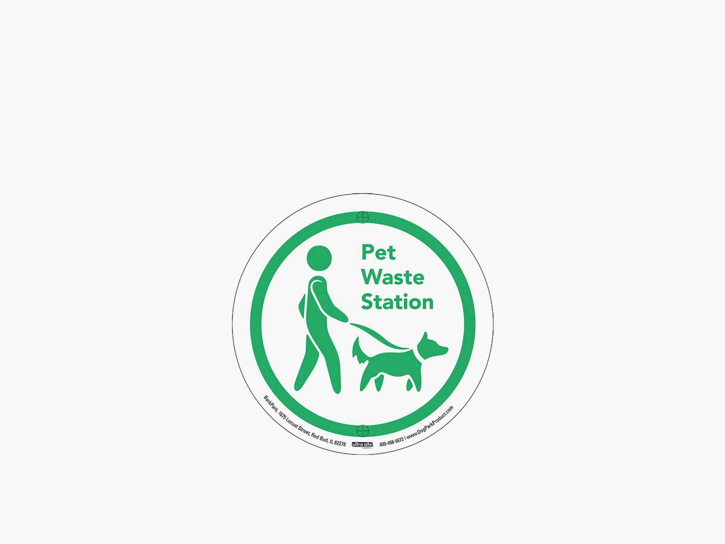 Sign- Pet Waste Station