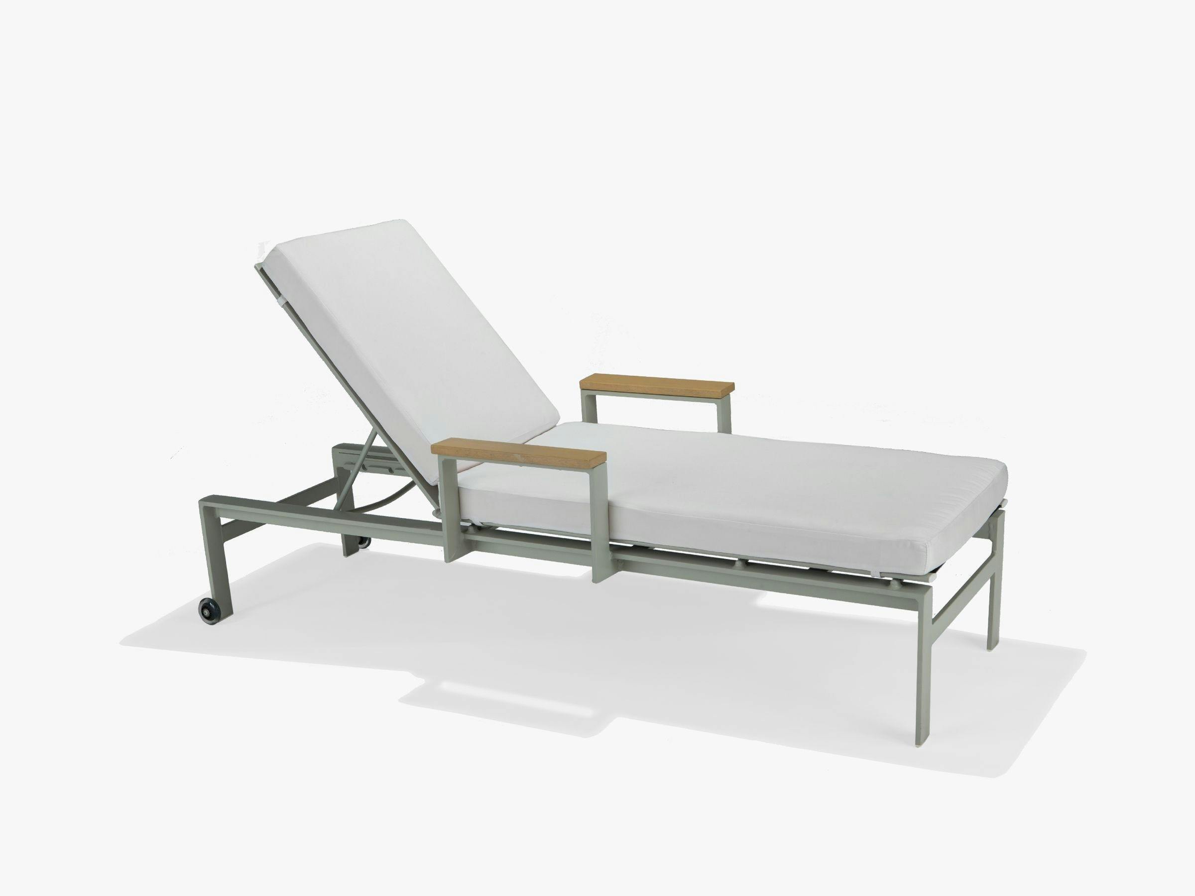 Vibe Modular Chaise Lounge with Wheels