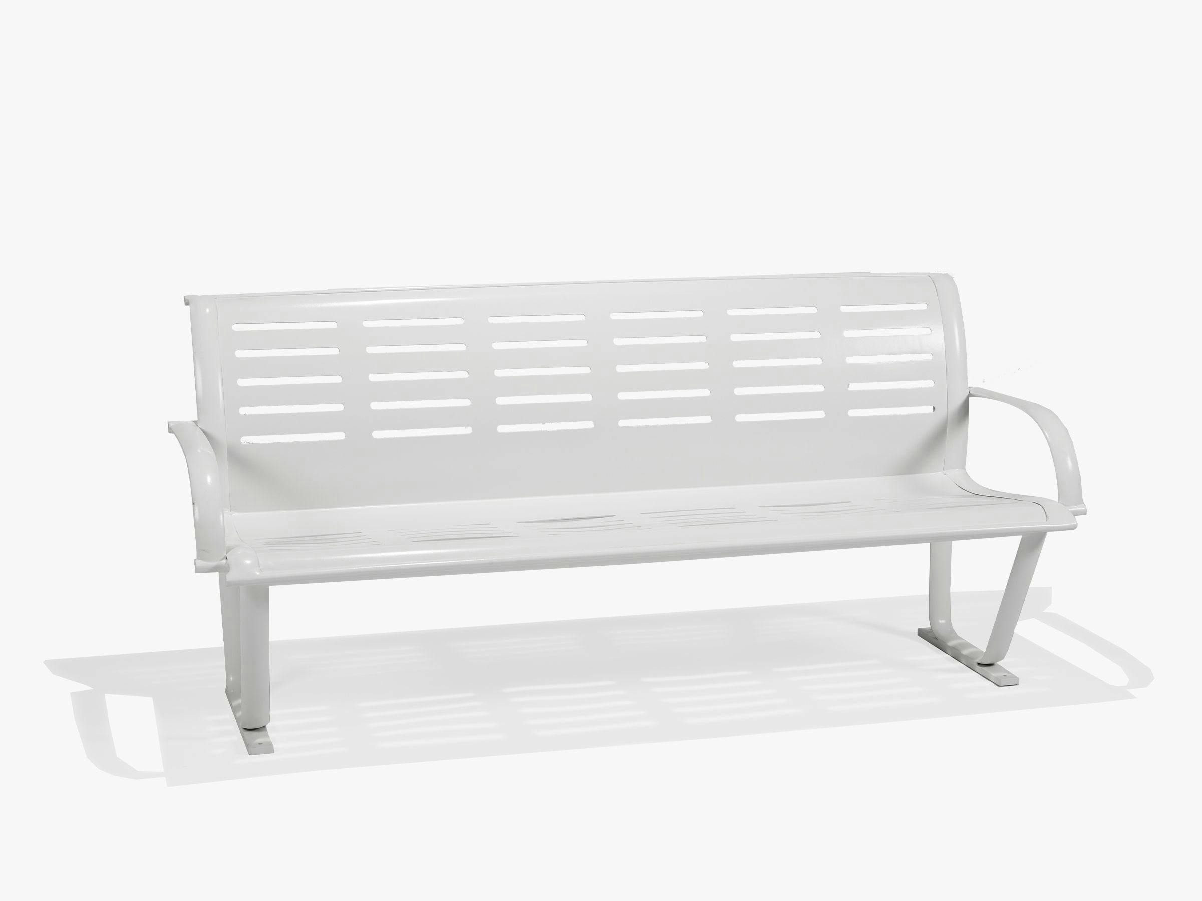 6' Bench with Back and Arms