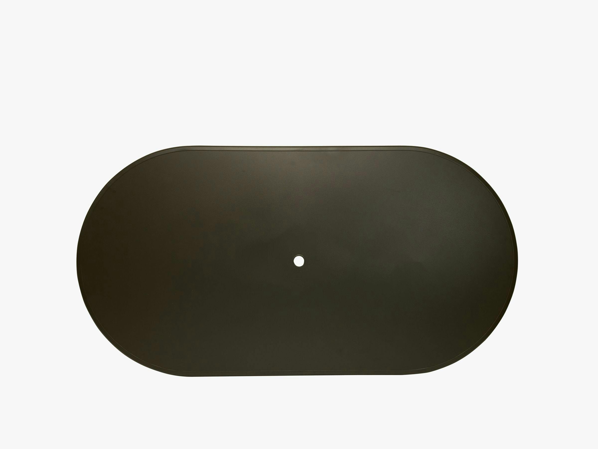84" x 44" Oval Top with Hole (No Pattern)